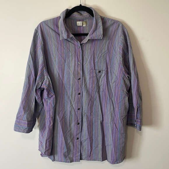 The Territory Ahead Womens Long Sleeve Blouse - Picture 1 of 3